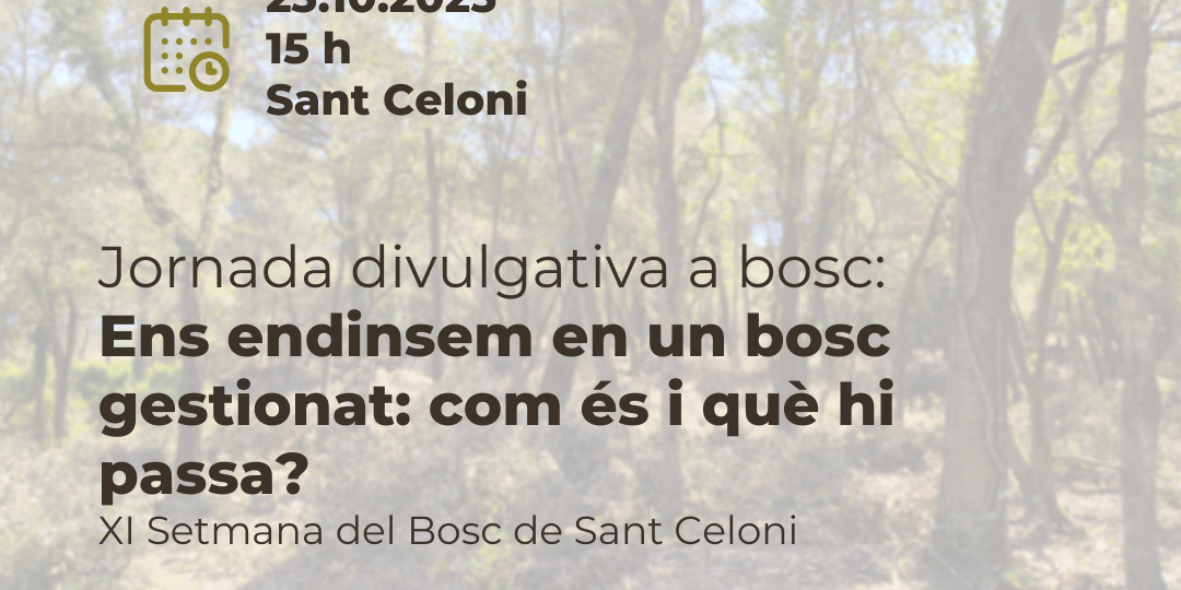 Cartell visita Montnegre